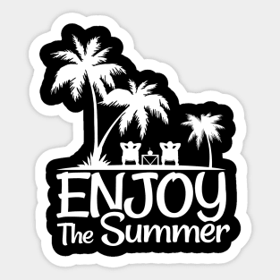 Enjoy The Summer Sticker